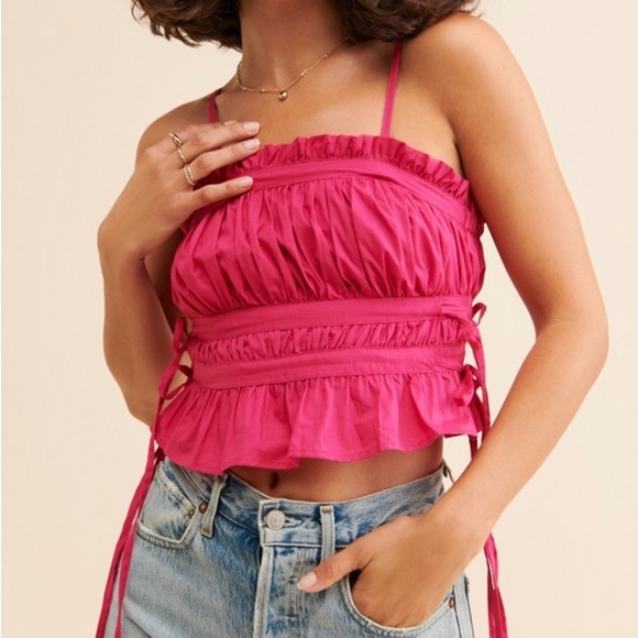 FREE PEOPLE Gabby Tube Top - Picture 1 of 10